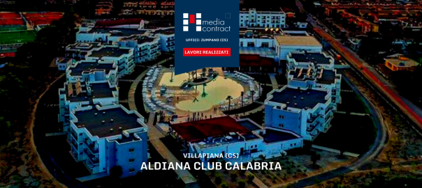 Lavori realizzati presso Villapiana (Cs) all'Aldiana Club Calabria